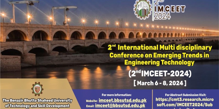 2nd International Multidisciplinary conference on Emerging Trends IMCEET-2024 2nd International Multidisciplinary conference on Emerging Trends IMCEET-2024